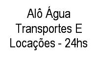 Logo Alô Água Transportes E Locações - 24hs em Aroeira