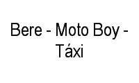 Logo Bere - Moto Boy - Táxi em Rio dos Sinos
