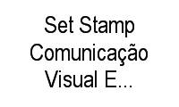 Logo Set Stamp Comunicação Visual E Gráfica Digital em Centro