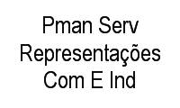 Logo Pman Serv Representações Com E Ind