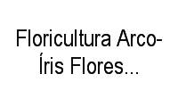 Logo Floricultura Arco-Íris Flores Presentes em Centro