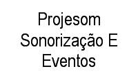 Logo Projesom Sonorização E Eventos em Plano Diretor Sul