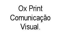 Logo Ox Print Comunicação Visual.