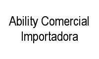 Logo Ability Comercial Importadora em Boa Vista
