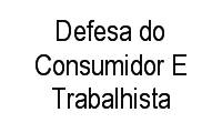 Logo Defesa do Consumidor E Trabalhista em Madureira