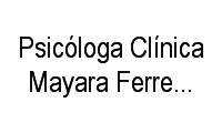 Logo Psicóloga Clínica Mayara Ferreira Machado em Vila Rehder