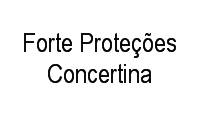 Logo Forte Proteções Concertina em Centro