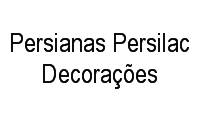 Logo Persianas Persilac Decorações