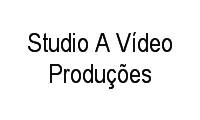 Logo Studio A Vídeo Produções em Tijuca