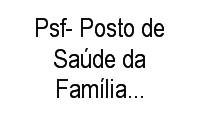 Logo Psf- Posto de Saúde da Família Vilar Carioca em Inhoaíba