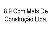 Logo 8.9 Com.Mats.De Construção Ltda.