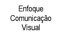 Logo Enfoque Comunicação Visual em Quissama