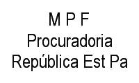 Logo de M P F Procuradoria República Est Pa em Umarizal