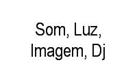 Logo Som, Luz, Imagem, Dj