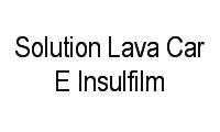 Logo Solution Lava Car E Insulfilm em Alto da Glória