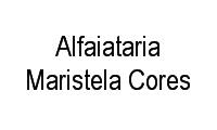 Logo Alfaiataria Maristela Cores em Bigorrilho