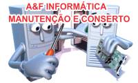 Logo A & F Informática E Cftv em Cascata
