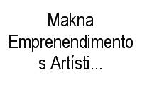 Logo Makna Emprenendimentos Artísticos Ltda. em Jardim Atlântico