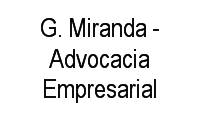 Logo G. Miranda - Advocacia Empresarial em Edson Queiroz