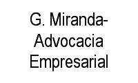 Logo G. Miranda-Advocacia Empresarial em Edson Queiroz
