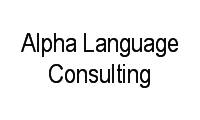 Logo Alpha Language Consulting em Savassi