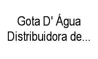 Logo Gota D' Água Distribuidora de Água Mineral