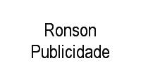 Logo Ronson Publicidade em Barra da Tijuca