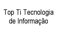 Logo de Top Ti Tecnologia de Informação em Água Verde