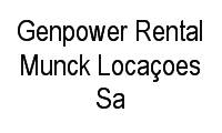 Logo Genpower Rental Munck Locaçoes Sa em Jardim Gramacho