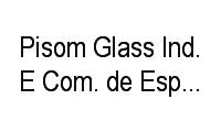 Logo Pisom Glass Ind. E Com. de Espelhos E Quadros em Vila Nova Bonsucesso