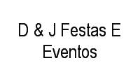 Logo D & J Festas E Eventos