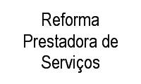 Logo Reforma Prestadora de Serviços em Setor Bueno
