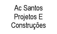 Logo Ac Santos Projetos E Construções em Realengo