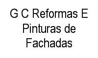 Logo G C Reformas E Pinturas de Fachadas em Quintino Bocaiúva