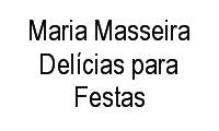 Logo Maria Masseira Delícias para Festas em Engenho do Mato
